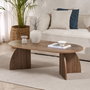 Nordure Melina - Venezia Walnut Mesa de Centro